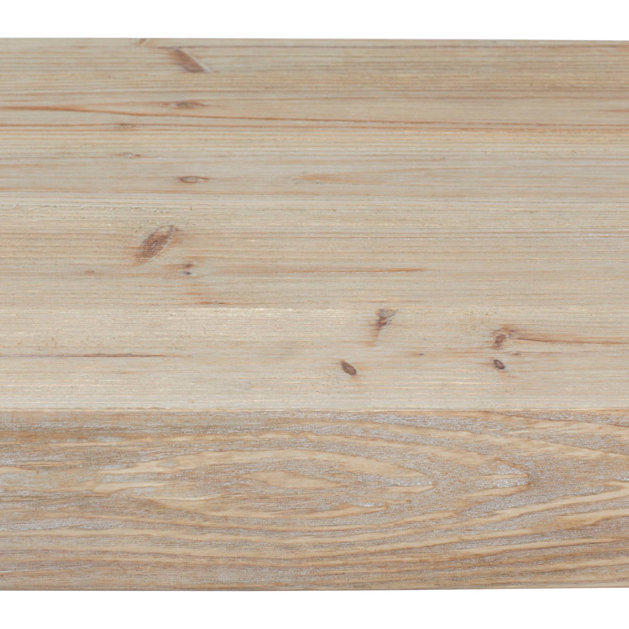 47" Brown Modern Wood Console Table